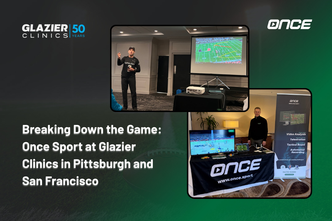 Once Sport aux Glazier Clinics : logiciel d’analyse vidéo et téléscription pour le football américain