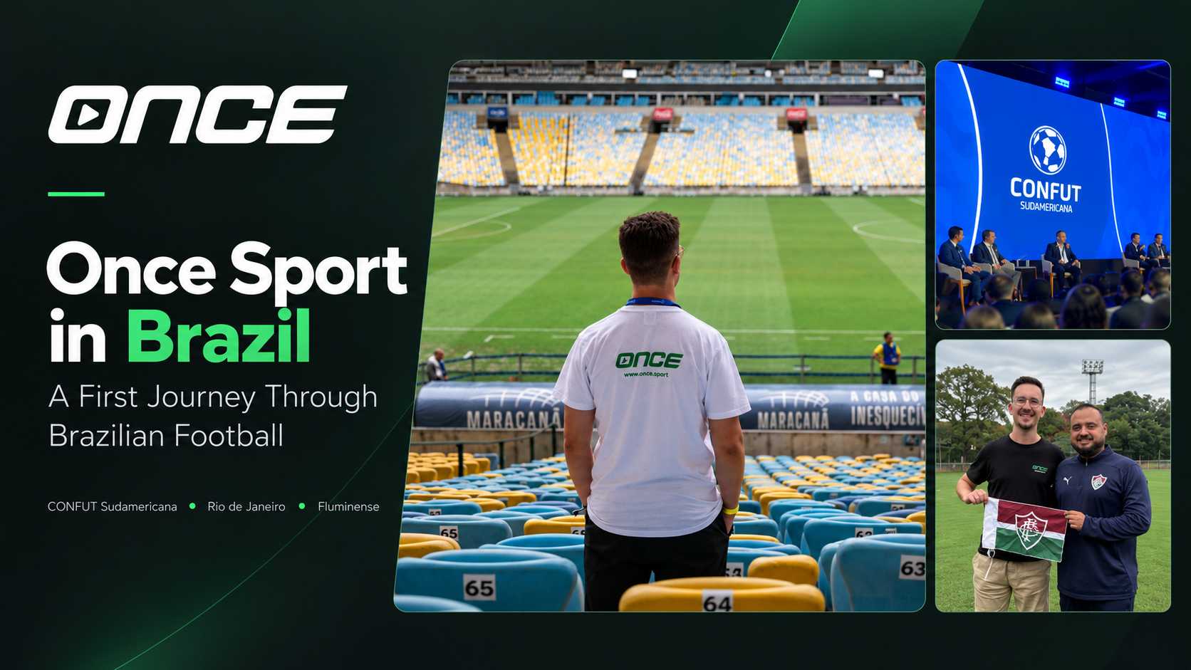 Once Sport au Brésil : un premier voyage dans le football brésilien