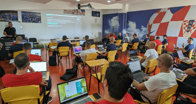 Croatian Football Federation UEFA seminar Once Sport Analyser