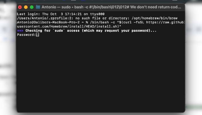 Homebrew macbook Homebrew macbook Once Sport