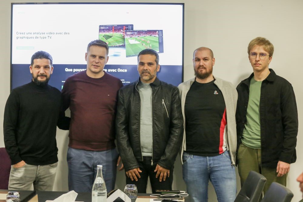 Photo with coaches of the Tunisian national team