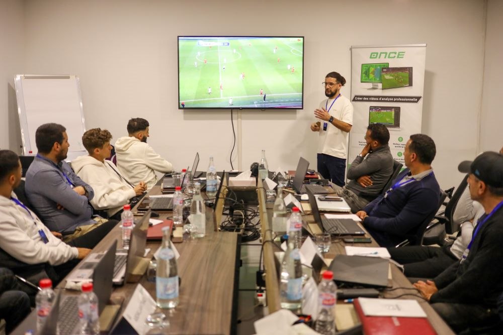 EMF CEO, Tony Ayache taling about video analysis