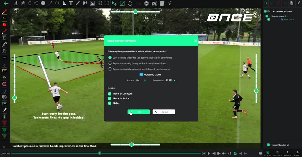 Export Notes Export Notes Once Sport