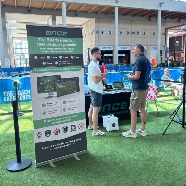 Once Sport at The Coach Experience - meeting clients