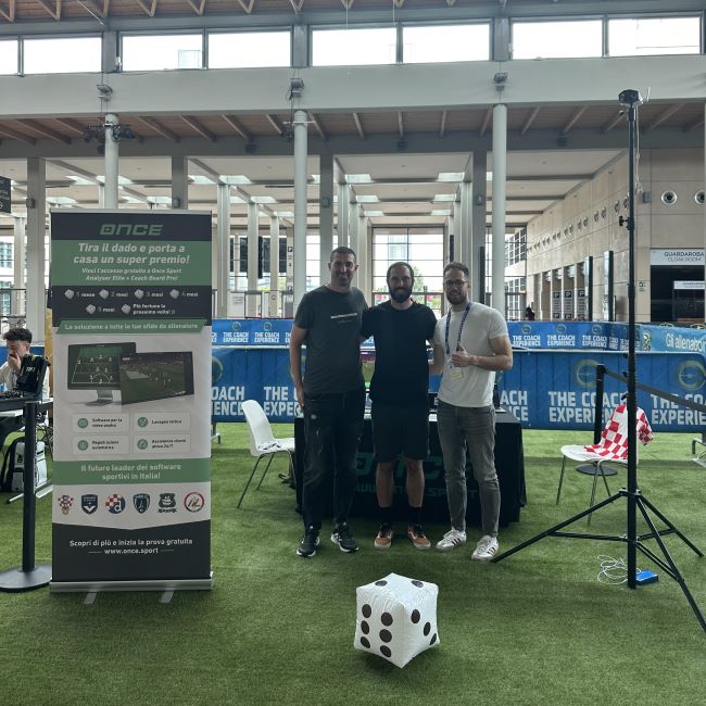 Once Sport at The Coach Experience - meeting clients