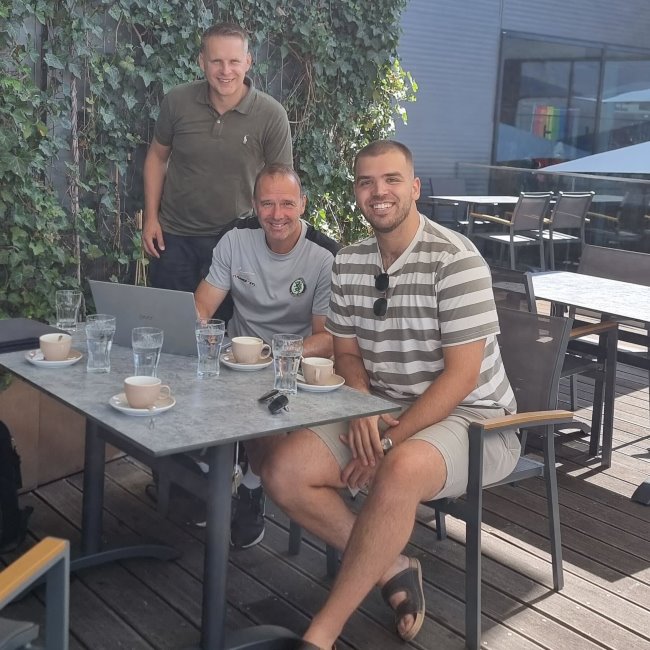 Mario Haas and Once Sport