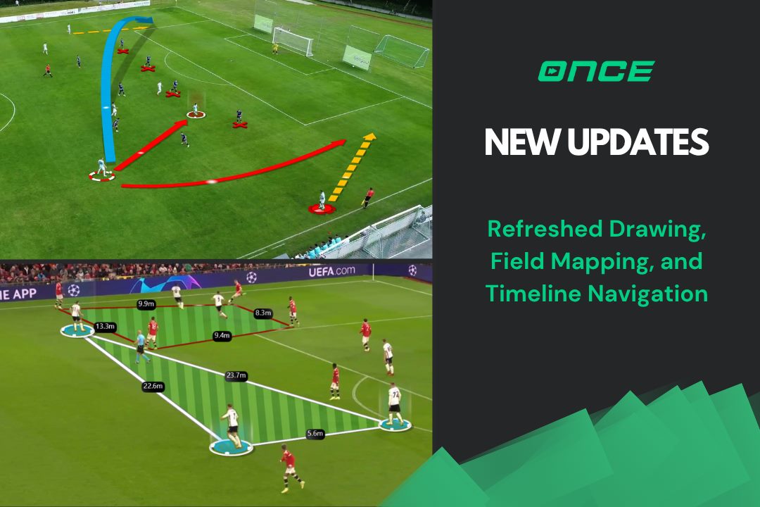 Once Sport Update: Refreshed Drawing, Field Mapping, and Timeline Navigation