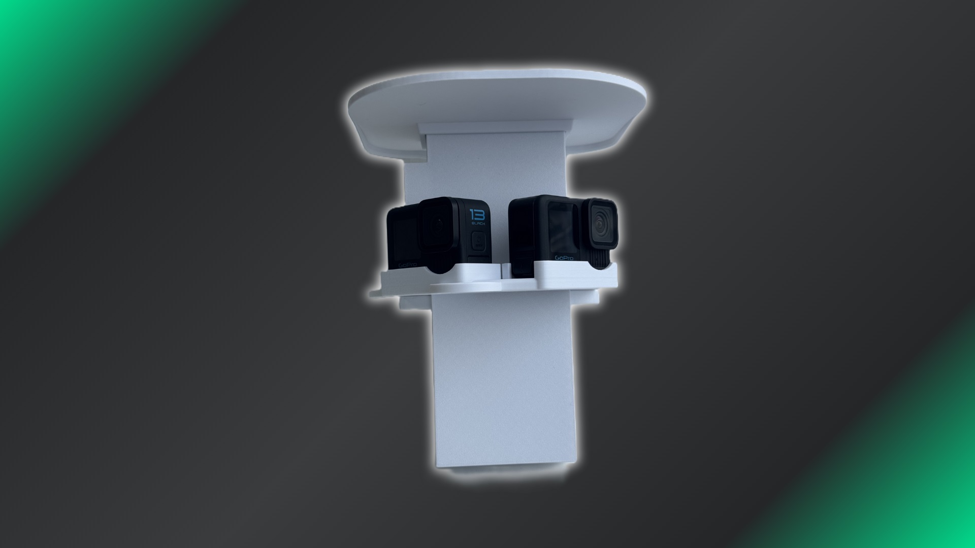 Option d'enregistrement à double caméra disponible